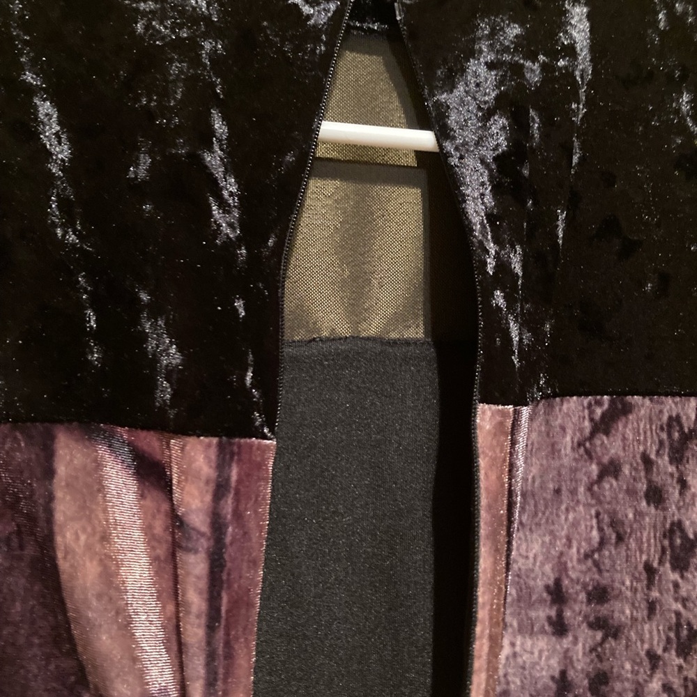 Velvet Long Sleeve Dress - Picture 6 of 14